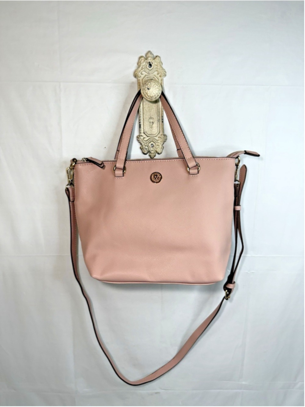 Anne Klein pink Shoulder Bag Purse tote with Wallet